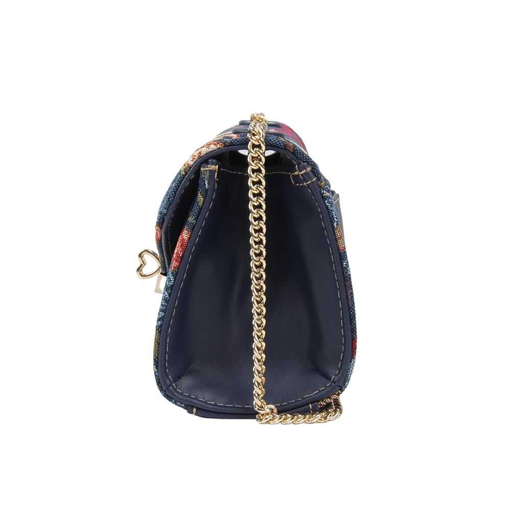 HENNEY BEAR Navy Blue Hummingbird Sling Bag
