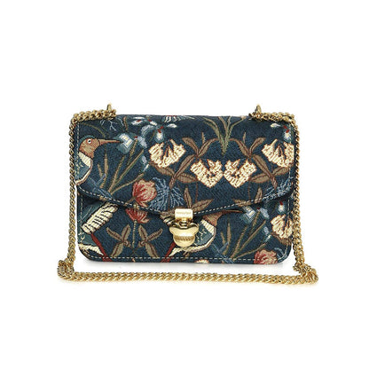 HENNEY BEAR Navy Blue Hummingbird Sling Bag