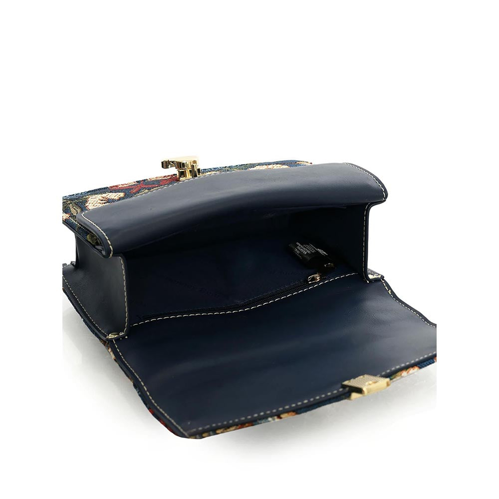 HENNEY BEAR Navy Blue Hummingbird Sling Bag