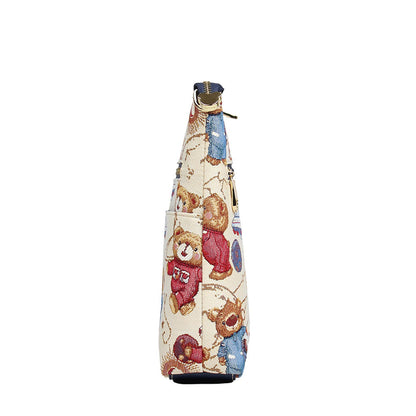 HENNEY BEAR Meta Bear Sling Bag with Detachable Strap