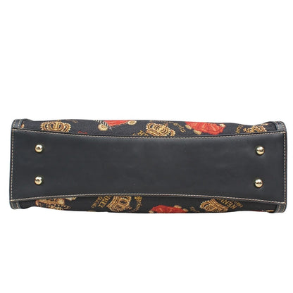 HENNEY BEAR Crown Bear Top Handbag with Detachable Strap