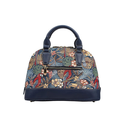 HENNEY BEAR Parrot Song Top Handbag with Detachable Strap