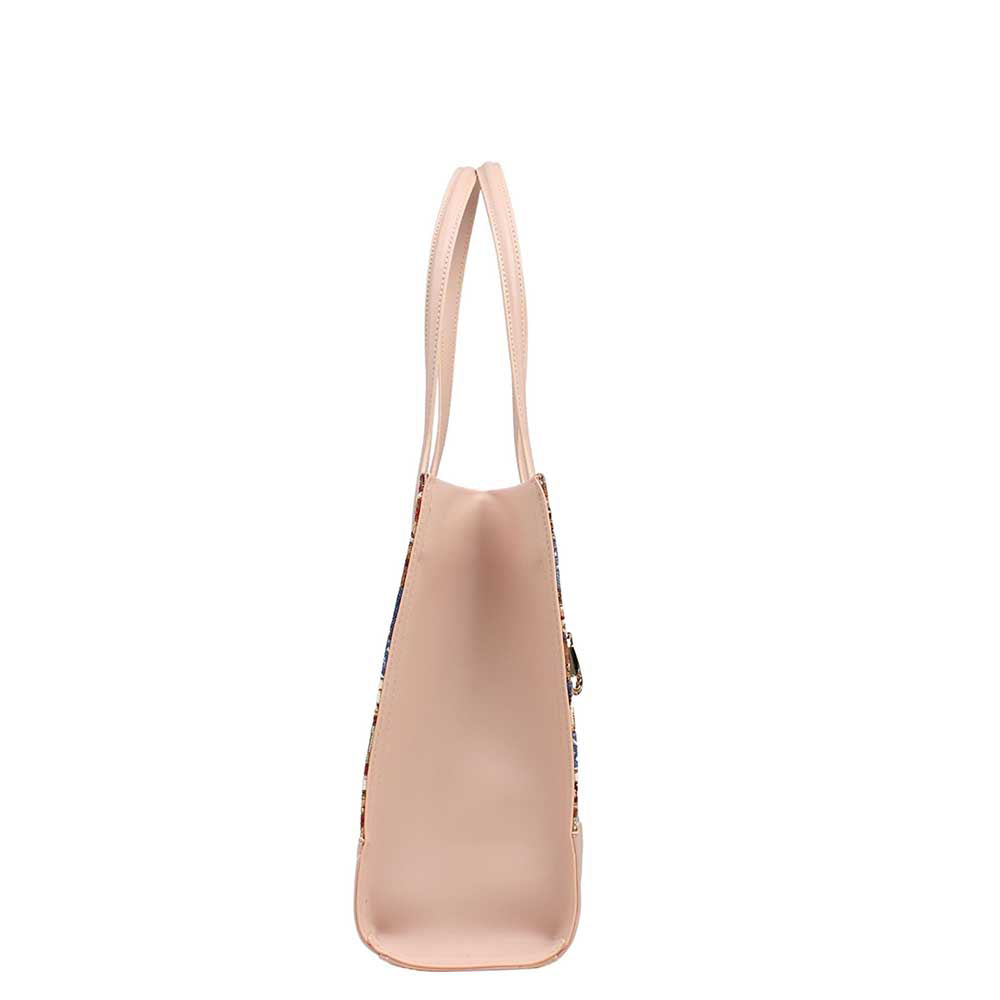 HENNEY BEAR Pink Vincent Bear Handbag
