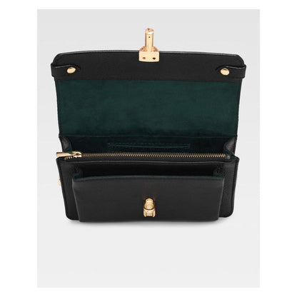 Hoche Paris Black Sac Lisse Sling Bag