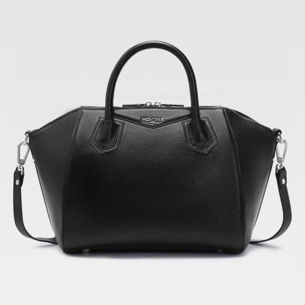 Hoche Paris Black Midi Sac De Bureau Black Satchel