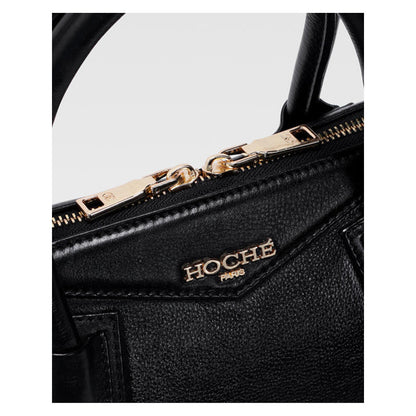Hoche Paris Black Midi Sac De Bureau Black Satchel