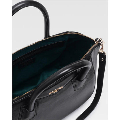 Hoche Paris Black Midi Sac De Bureau Black Satchel