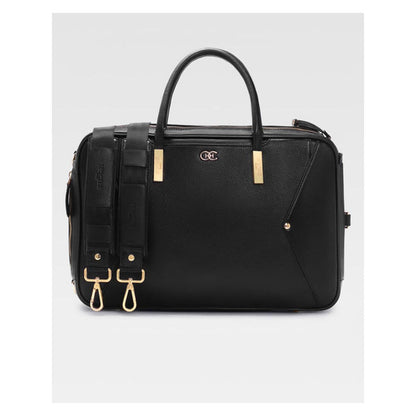 Hoche Paris Black Elle switch 3 In 1 Convertible Backpack