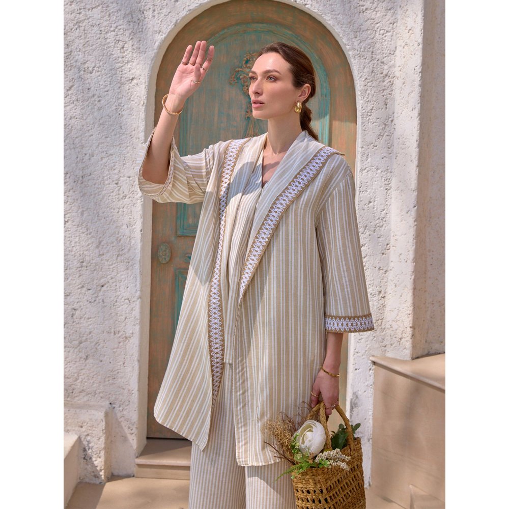 House of Fett Cayman Beige Co-Ord (Set of 3)