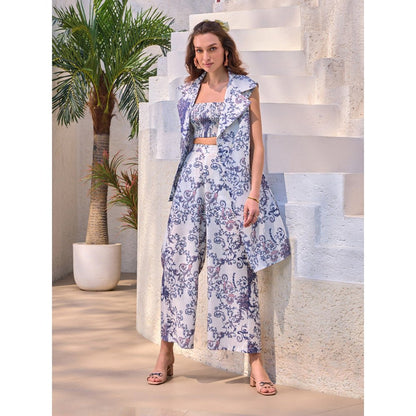 House of Fett Duomo Three Piece Cotton Linen Co-Ord (Set of 3)