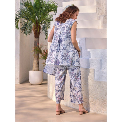 House of Fett Duomo Three Piece Cotton Linen Co-Ord (Set of 3)