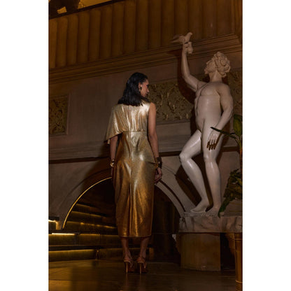 House of Fett Golden Aura Gown