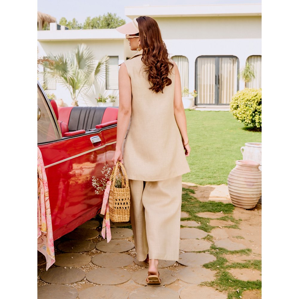 House of Fett Kobe Beige Co-Ord (Set of 3)
