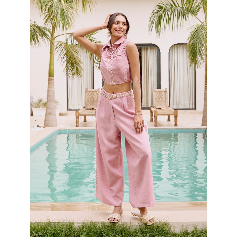 House of Fett Namsan Pink Co-Ord (Set of 2)