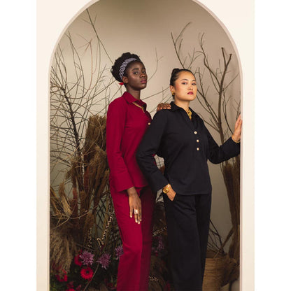 House of Fett Dion Pant - Maroon