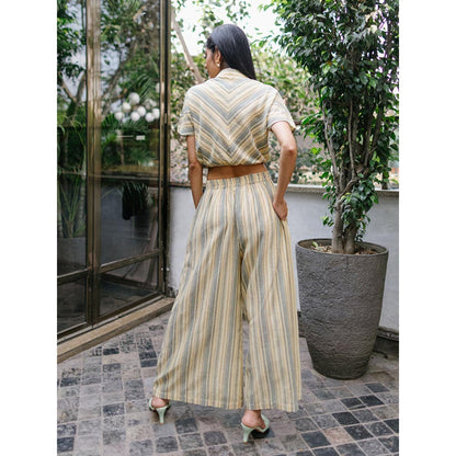 House of Fett Bursa Layered Pant - Beige