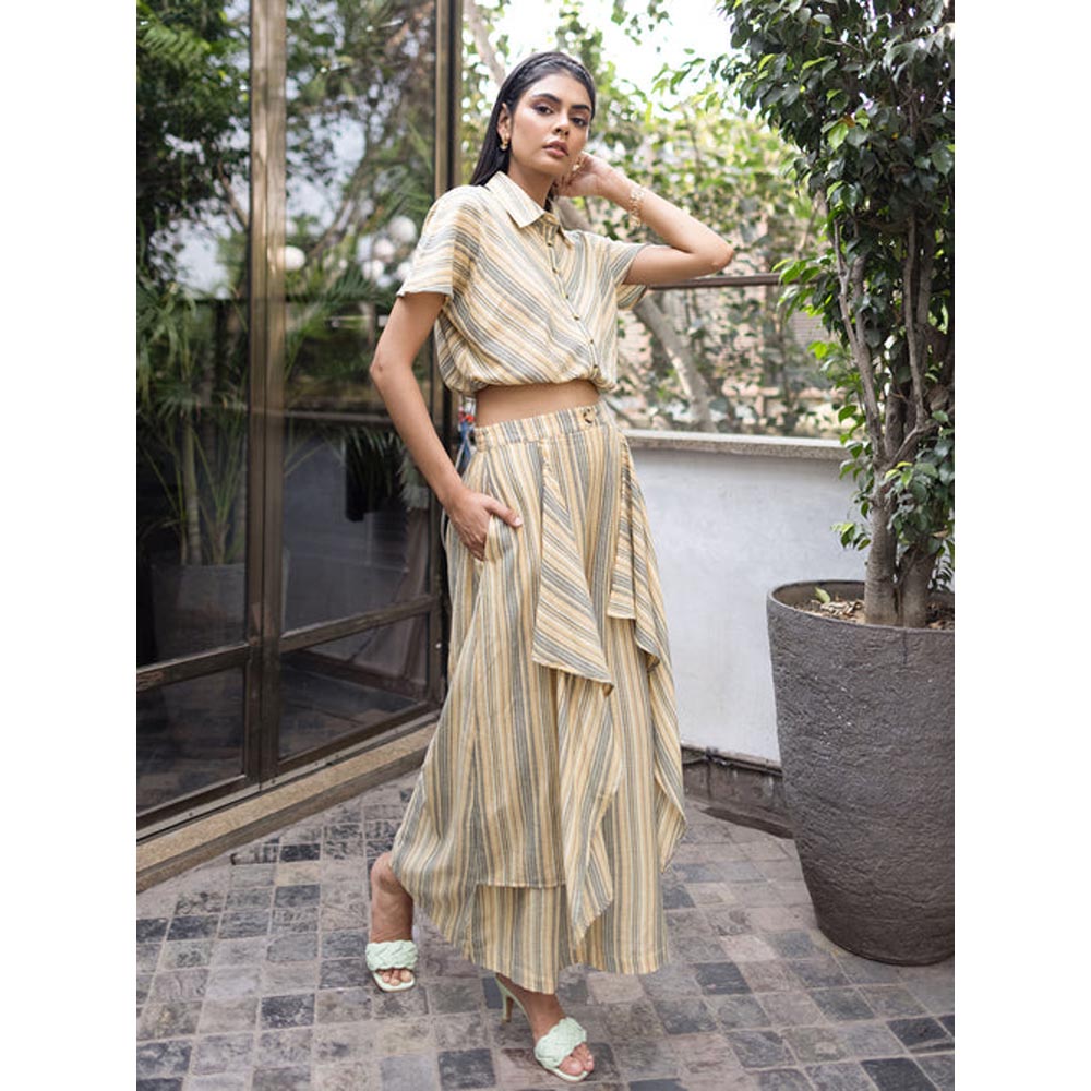 House of Fett Bursa Layered Pant - Beige