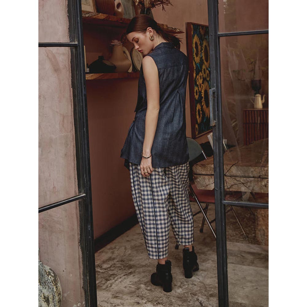 House of Fett Scott Piping Harem Pant - Multi-Color