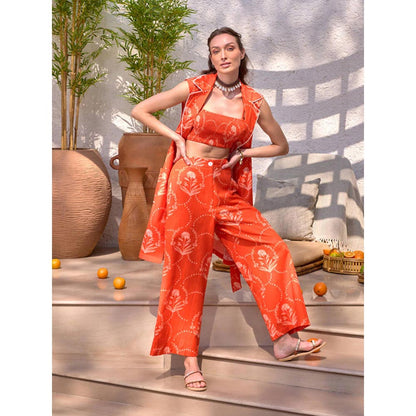 House of Fett Orange Amer Pant
