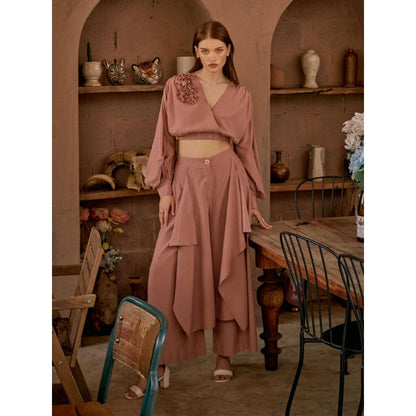 House of Fett Rosie Co-Ord Set - Mauve
