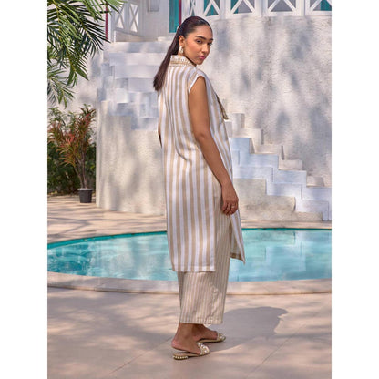 House of Fett Beige Bahamas Pant