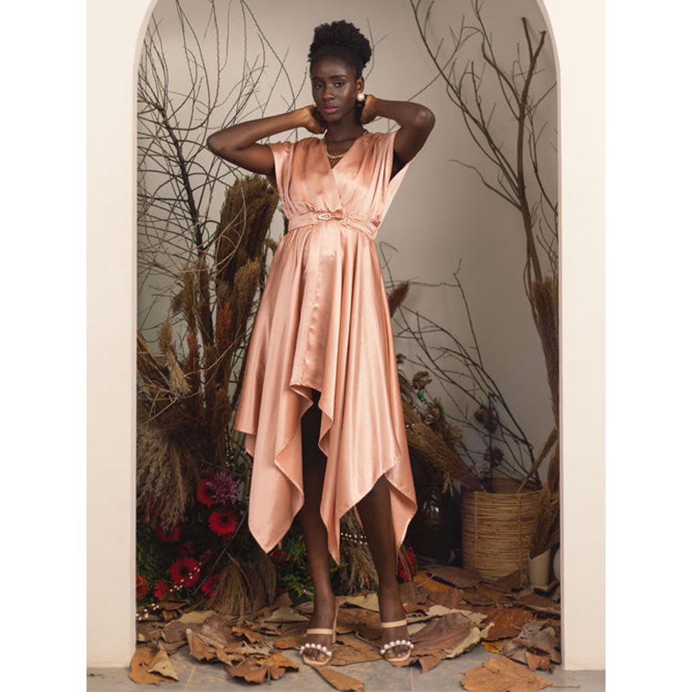 House of Fett Glamour Dress - Pink