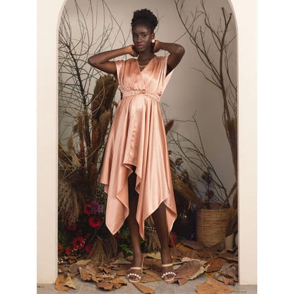 House of Fett Glamour Dress - Pink