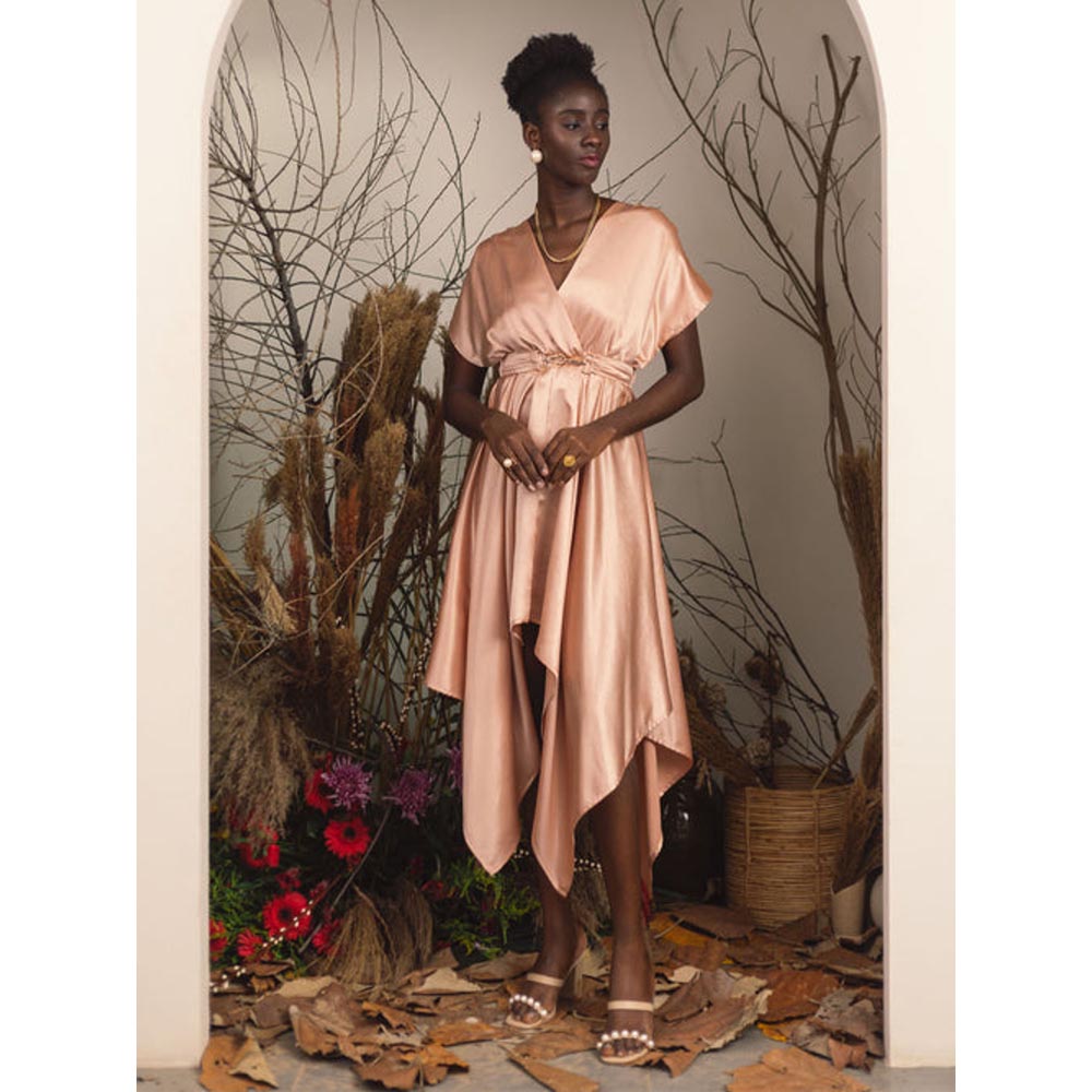 House of Fett Glamour Dress - Pink