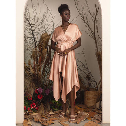 House of Fett Glamour Dress - Pink