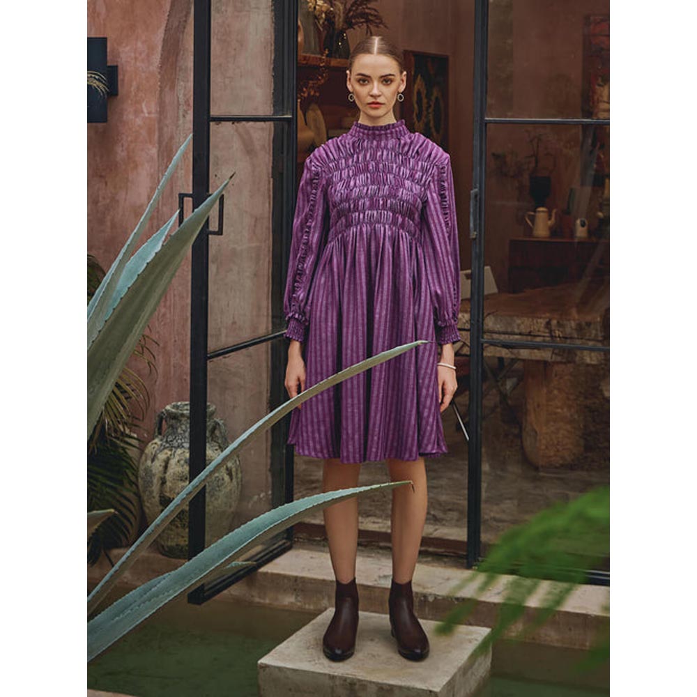 House of Fett Kati Dress - Purple
