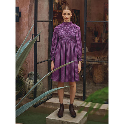 House of Fett Kati Dress - Purple