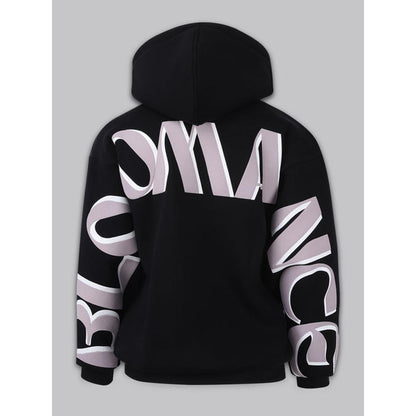 House of Fett Belomancy Urban Chic Loose Fit Womens Hoodie - Black