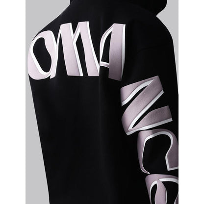 House of Fett Belomancy Urban Chic Loose Fit Womens Hoodie - Black