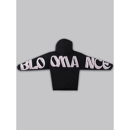 House of Fett Belomancy Urban Chic Loose Fit Womens Hoodie - Black