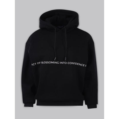 House of Fett Belomancy Urban Chic Loose Fit Womens Hoodie - Black