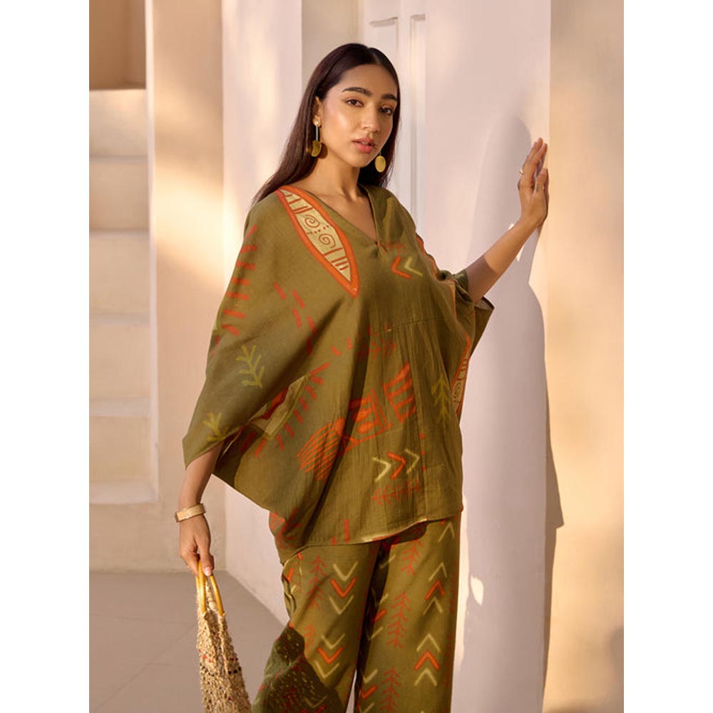 House of Fett Nomad Safari Top - Green