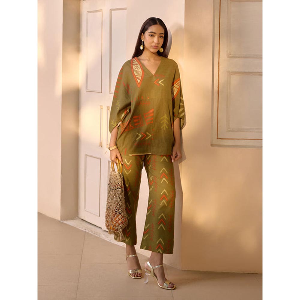 House of Fett Nomad Safari Top - Green