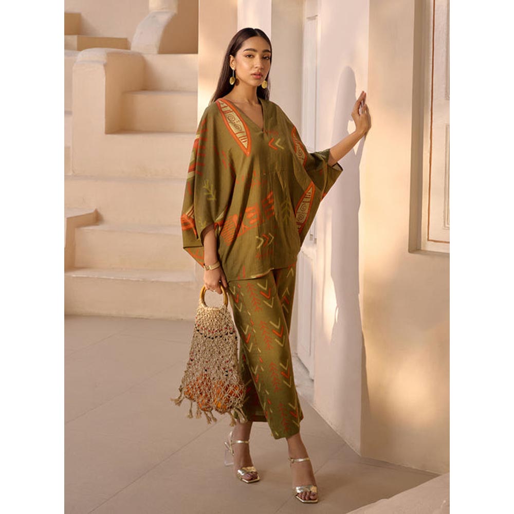 House of Fett Nomad Safari Top - Green