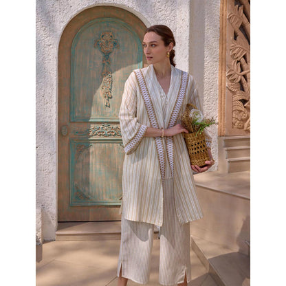 House of Fett Cayman Coat - Beige