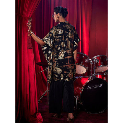 House of Fett Gold Muse Kaftan Shirt