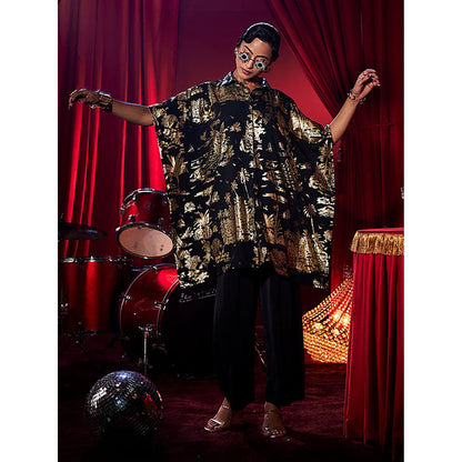 House of Fett Gold Muse Kaftan Pant