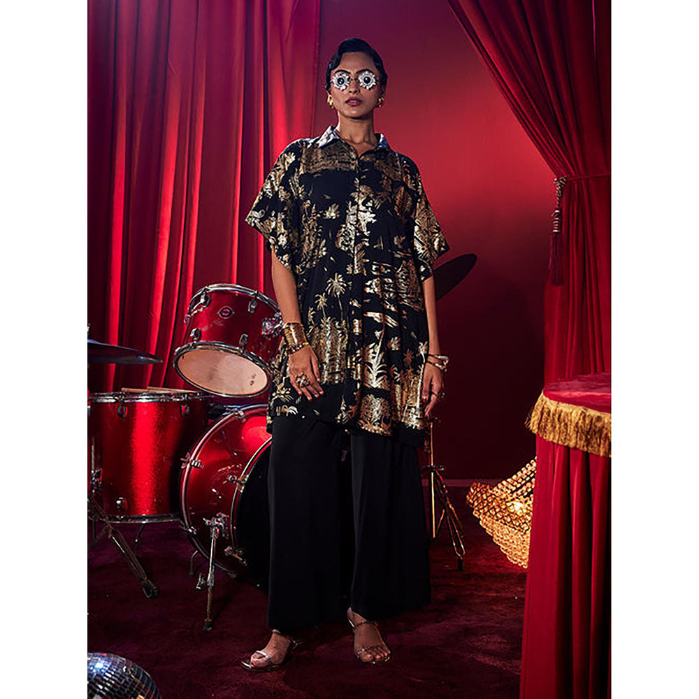 House of Fett Gold Muse Kaftan Pant