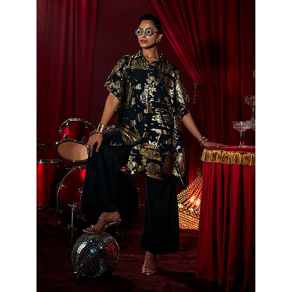 House of Fett Gold Muse Kaftan Pant