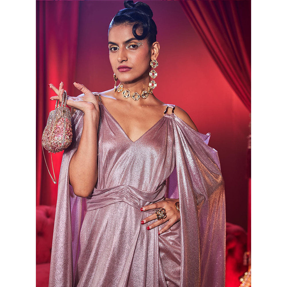 House of Fett Empress Blush Glow Gown - Purple