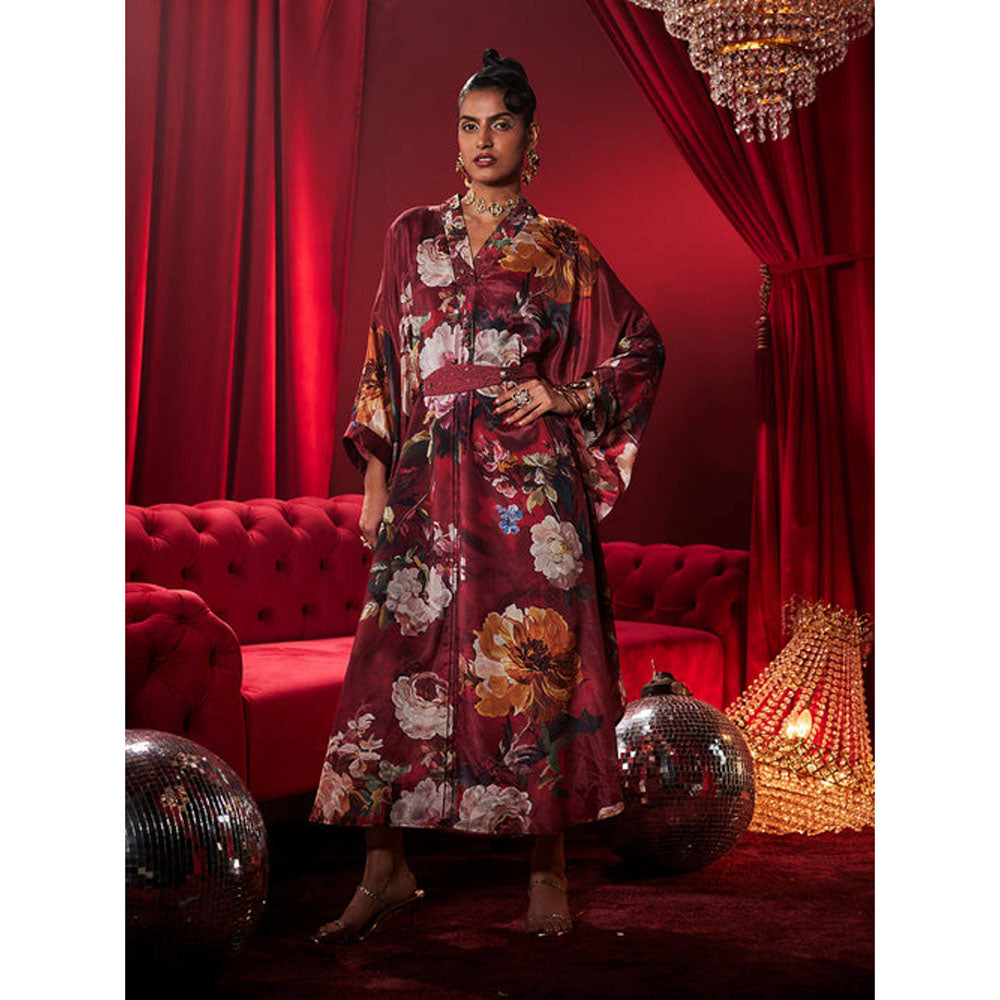 House of Fett Divine Dahlia Kaftan Dress