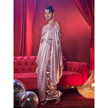 House of Fett Empress Blush Glow Gown