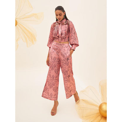 House of Fett Shibuya Pink Top with Pant
