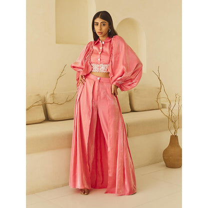 House of Fett Thor Pink Top with Pant Co-Ords