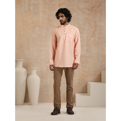 Printed Woven Short Kurta