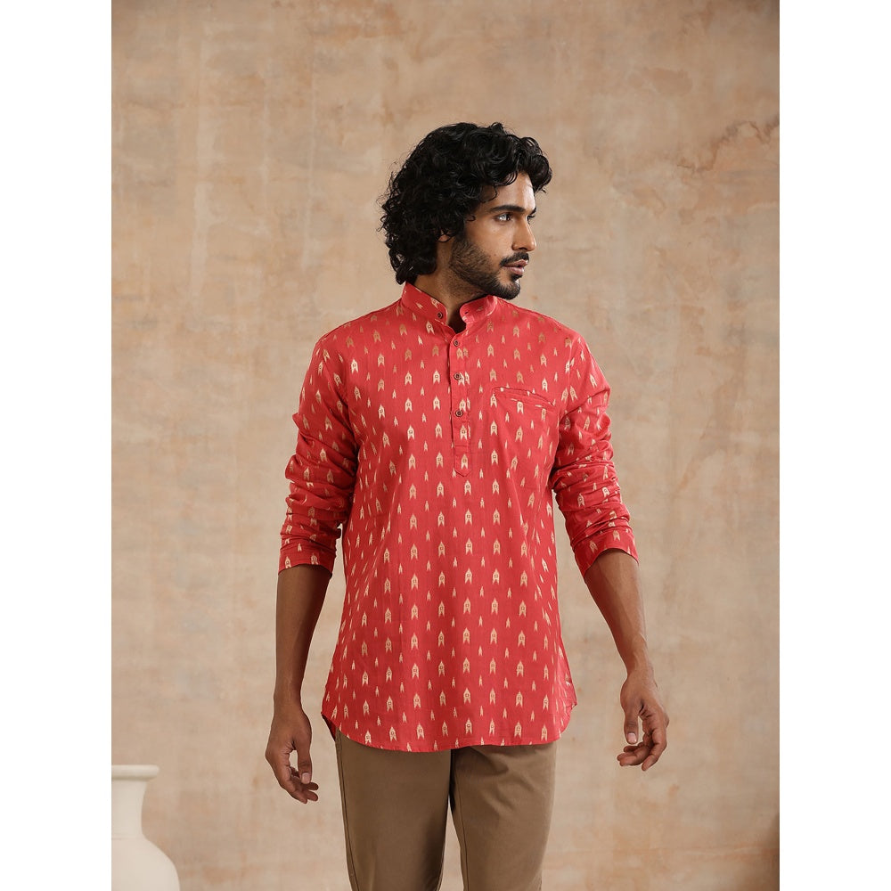 Printed Woven Short Kurta